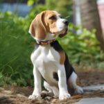 Beagle-Hund