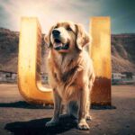 dog letter U