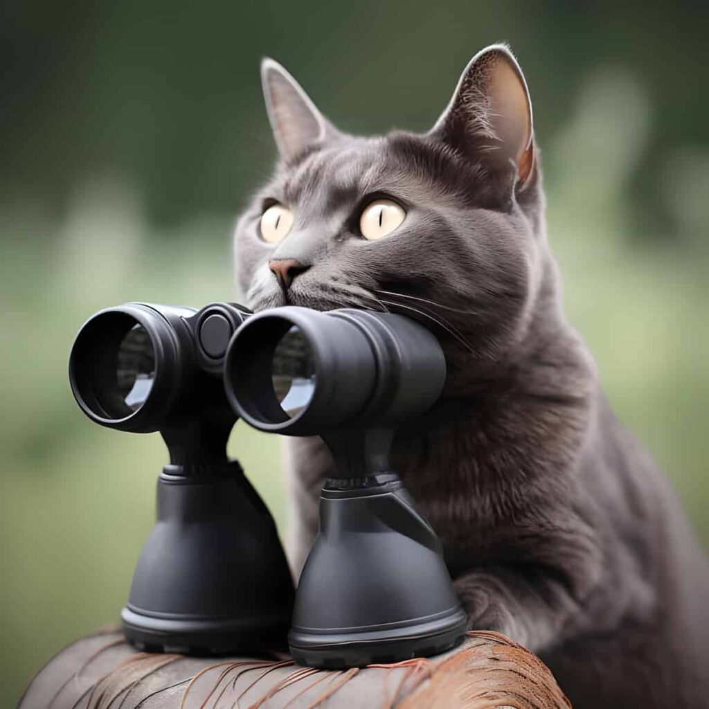comment voient les chats