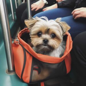 borsa per il trasporto di cani di piccola taglia