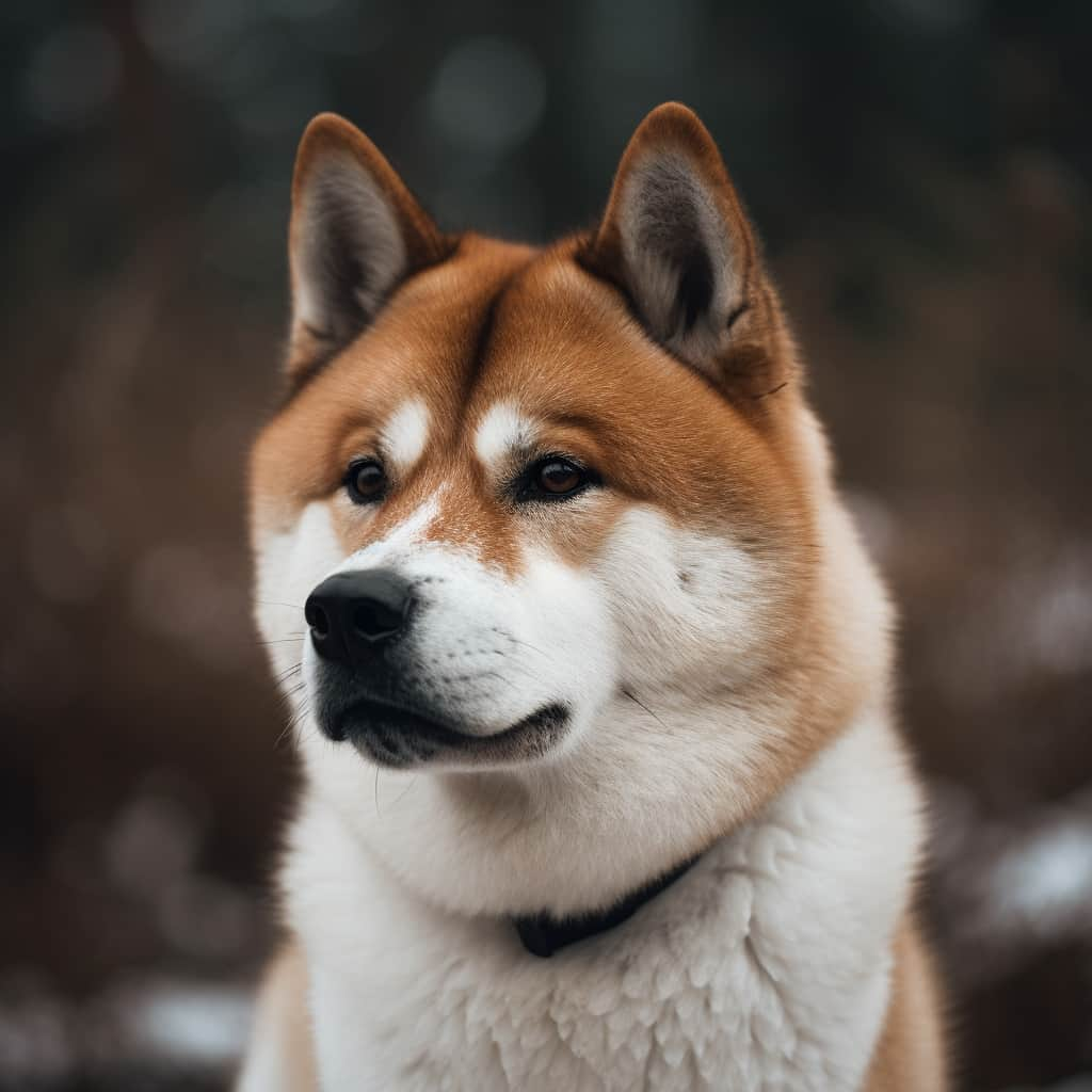 Perro Akita Inu japonés