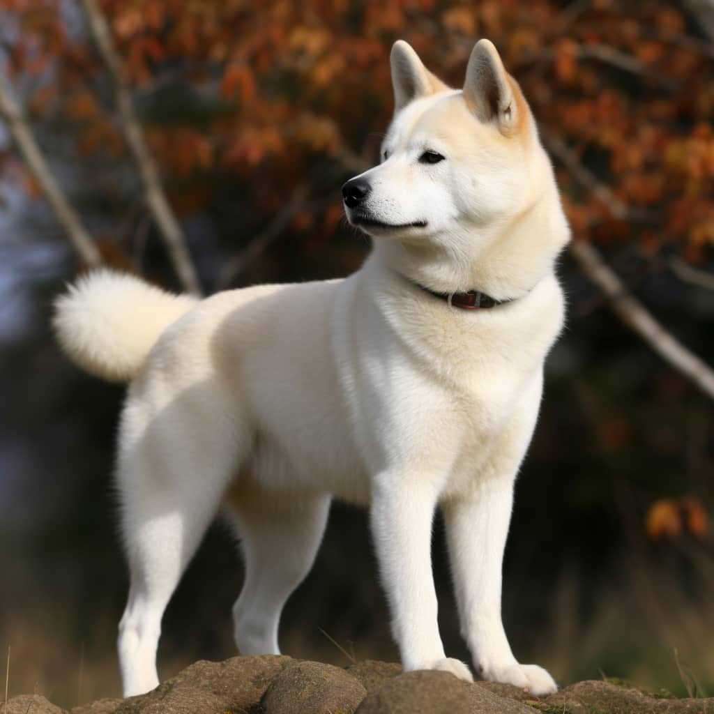 perros japoneses: kishu ken 