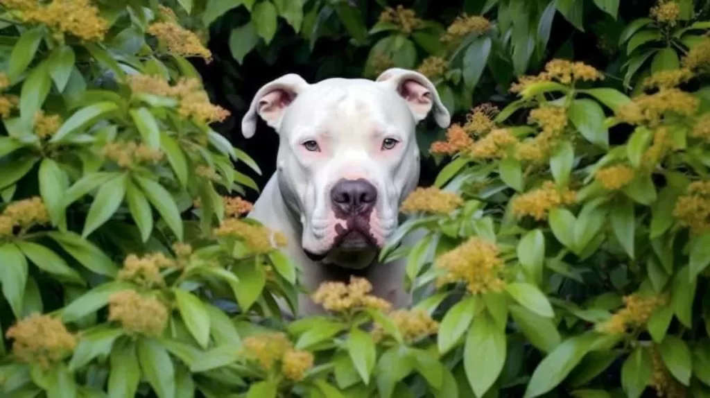 dogue argentin face