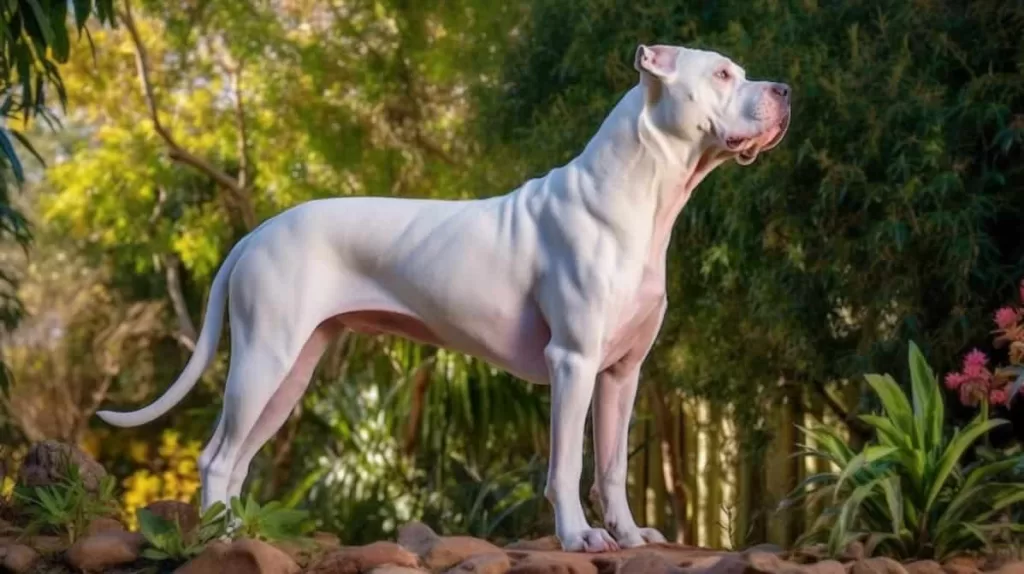 dogue argentin profil