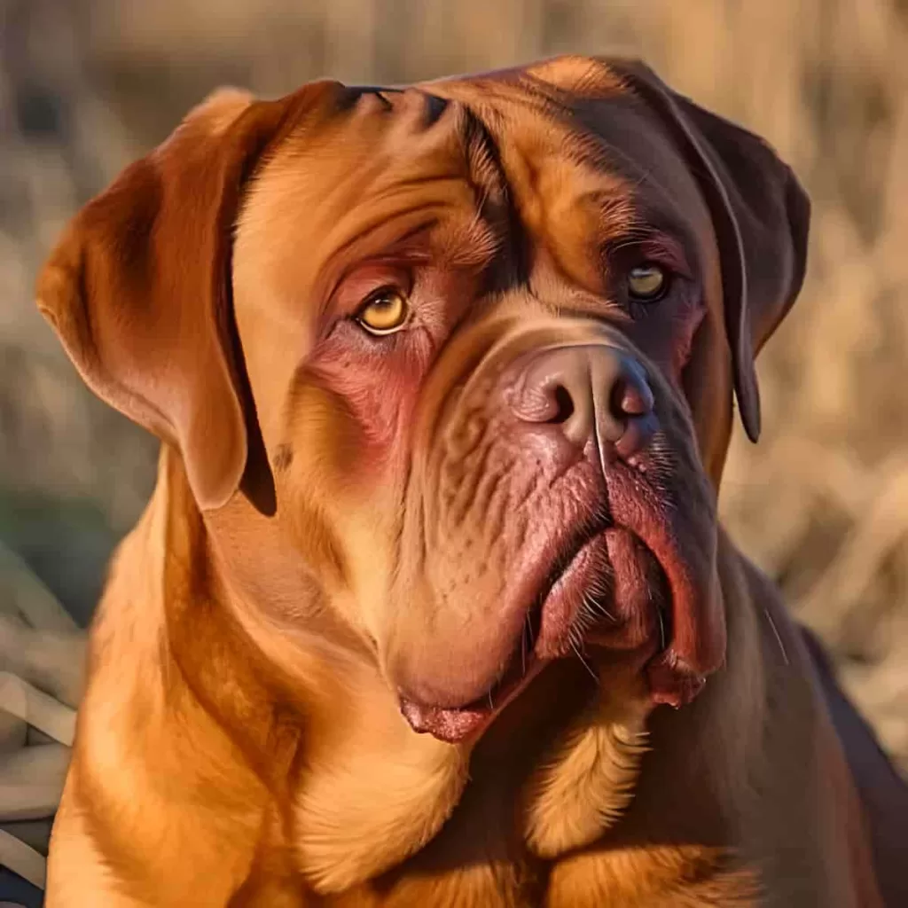 Dogue de Bordeaux - 근접 촬영