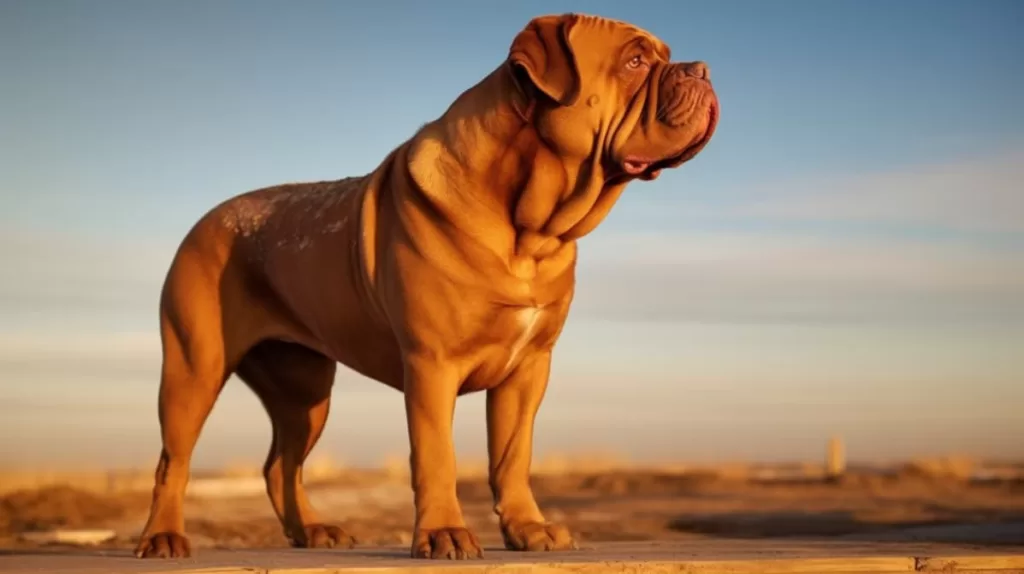 dogue de bordeaux - profil
