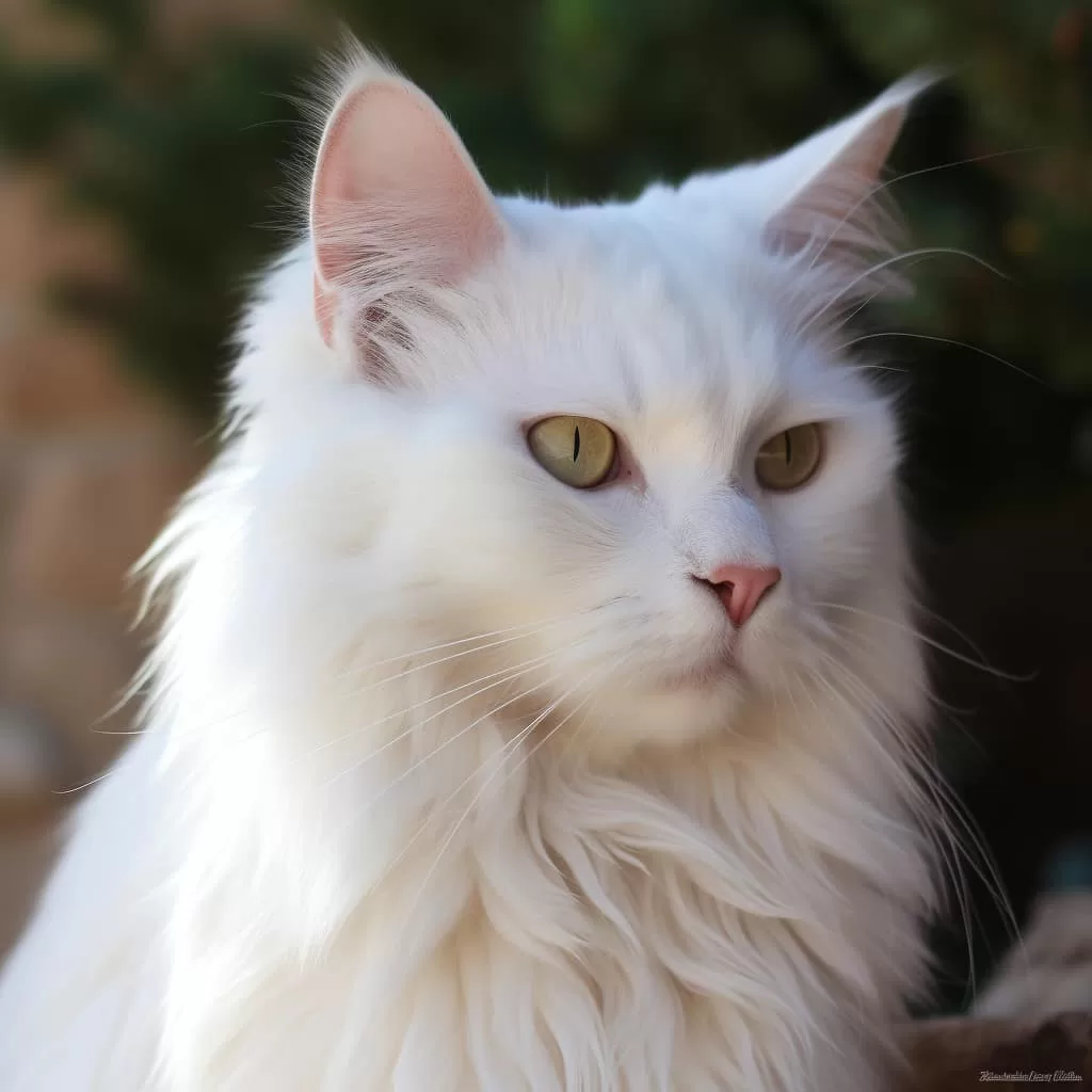 10 breeds of cats: Angora-Turkish cat