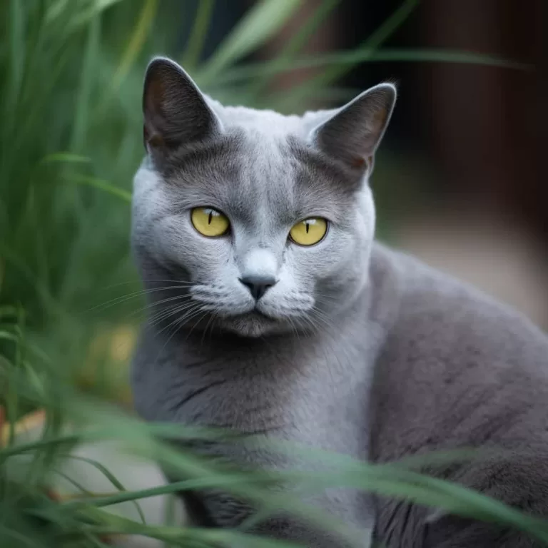 Russian Blue Cat