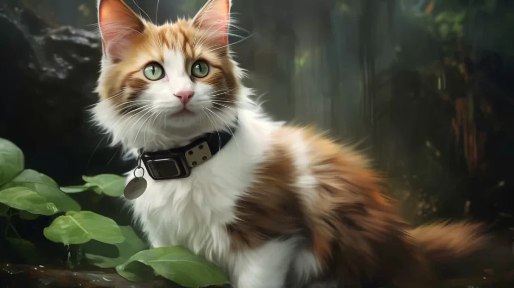 Chat-collier-gps