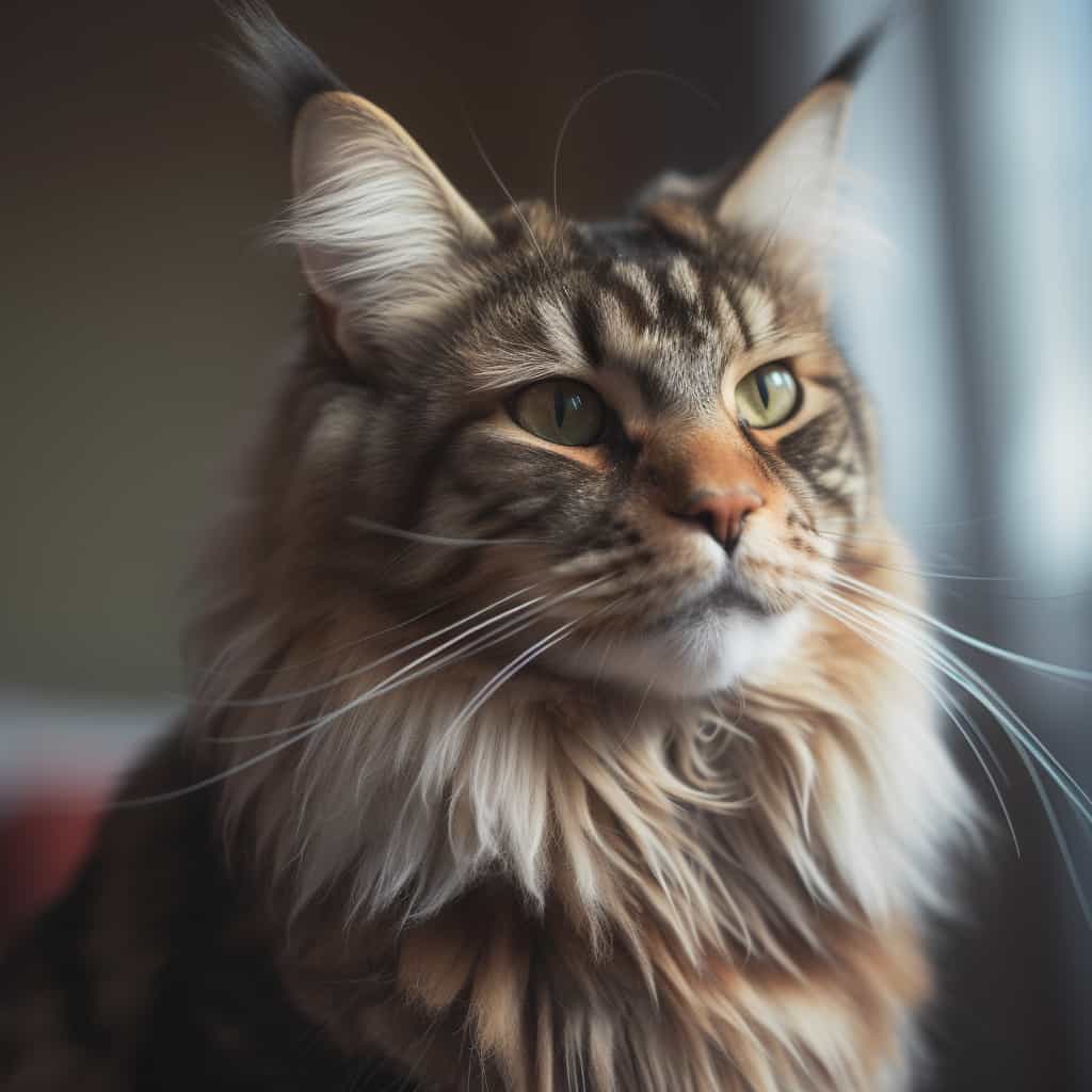 10 cat breeds: Cat-Maine-Coon