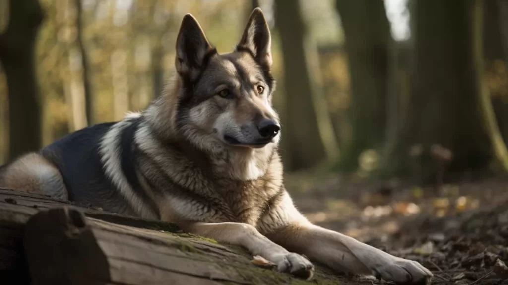 perro lobo de saarloos